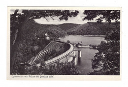 5372 GEMÜND, Urfttalsperre, Überlauf, Insel, 1951 - Schleiden