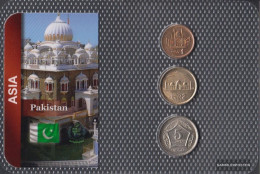 Pakistan Stgl./unzirkuliert Kursmünzen Stgl./unzirkuliert From 2001 1 Rupee Until 5 Rupees - Pakistan