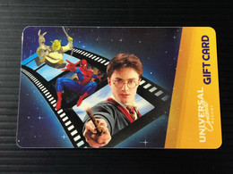 Mint Gift Card - Universal Orlando Resort - Harry Potter, Spider-Man, Shrek, Set Of 1 Mint Card - [6] Collections