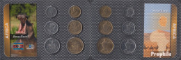 Swasiland 2015 Stgl./unzirkuliert Kursmünzen Stgl./unzirkuliert 2015 10 Cents Bis 5 Emalangeni - Swaziland