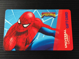 Mint Gift Card - Universal Orlando Resort - The Amazing Adventures Of SPIDER-MAN, Set Of 1 Mint Card - Collections