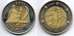 Lettonie -  Medaille Essai -  SUP - Latvia