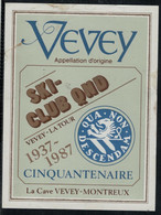 Cave Vevey-Montreux  // Cinquantenaire Du Ski-Club QND Vevey-La Tour - Ski