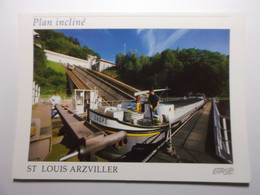 SAINT LOUIS ARZVILLER Plan Incliné Transversal Sur Le Canal De La Marne Au Rhin..... - Arzviller