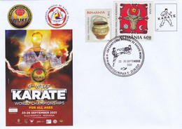 WORLD CHAMPIONSHIP 9"th WUKF KARATE 2021,SPECIAL COVER, CLUJ-NAPOCA ROMANIA. - Non Classés