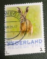 Nederland - NVPH - 3013-Aa-17 - 2013 - Persoonlijke Gebruikt - Zoogdieren - Haas - Persoonlijke Postzegels