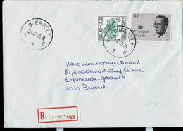 Env. (Entière)  Obl. OVERPELT - B 1 B - Du 31/12/85  En Rec. - Rural Post