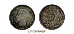 NAPOLÉON III 20 Centimes 1853 A Paris - 20 Centimes