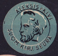 25859# ALEKSIS KIVI SUOM KIRJ SEURA VIGNETTE CINDERELLA FINLANDE SUOMI FINLAND - Errors, Freaks & Oddities (EFO)