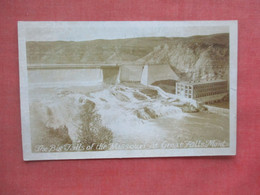 RPPC  The Big Falls Of  Missouri At  Great Falls  Montana > Great Falls   Ref 5182 - Great Falls