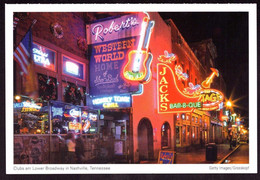 AK 000626 USA  - Tennessee - Nashville - Clubs Am Lower Broadway - Nashville
