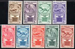 366.ITALY,COLONIES,1933 # 23-31 MH,28 &31 VERY LIGHT AND SMALL THINS - Amtliche Ausgaben