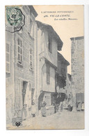 (31413-63) Vic Le Comte - Les Vieilles Maisons - Vic Le Comte