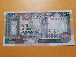 SOMALIE 50N SHILLINGS 1991 UNC SERIAL END 6699 - Somalie