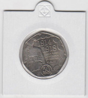 Isle Of Man 50p Armistice (Small Format) Circulated - Isle Of Man