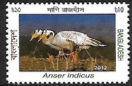 Bangladesh - MNH ** 2012 :  Bar-headed Goose  -  Anser Indicus - Oies