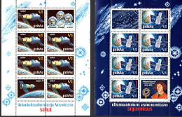 POLAND 1973 Space Exploration Blocks MNH / **.  Michel Blocks 53-54 - Neufs