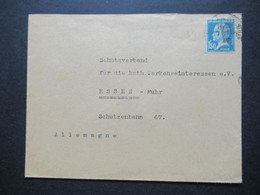 Frankreich Um 1925 Auslandsbrief Von Paris An Den Schutzverband Kath. Verkehrsinteressen In Essen - Cartas & Documentos