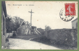 CPA - LOIRE ATLANTIQUE - BASSE INDRE - LE CALVAIRE - Petite Animation, Gendarme A Cheval - Collection Giottain / 814 - Basse-Indre