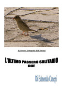 L’ultimo Passero Solitario Di Edmondo Canepi,  2019,  Youcanprint - Poesía