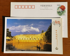 Ming Dynasty Dongshuiguan,Urban Water Supply And Drainage Facilities,China 2001 Nanjing Landscape Pre-stamped Card - Water