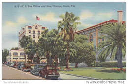 Florida Ocala Post Office And Hotel Marion Curteich - Ocala