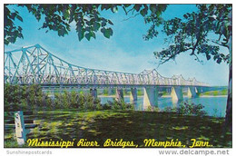 Tennessee Memphis Mississippi River Bridges - Memphis