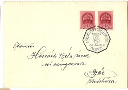 Hungary - A Magyar Ipar Es Kiallitasugy - 100 Eves 1941 - Feuillets Souvenir