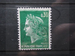 VEND BEAU TIMBRE DE FRANCE N° 1611 , MACULAGE EN HAUT !!! - Used Stamps