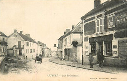 95 ARTHIES  - RUE PRINCIPALE - Arthies