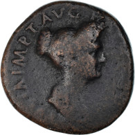 Monnaie, Julia Titi, Dupondius, 80-81, Roma, Rare, TB, Bronze, RIC:394 - The Flavians (69 AD To 96 AD)