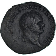 Monnaie, Titus, As, Roma, Rare, TTB+, Bronze, RIC:1036 - Die Flavische Dynastie (69 / 96)