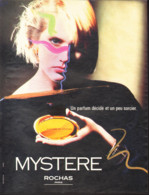 PUB PARFUM " MYSTERE " De " ROCHAS " 1984  ( 6 ) - Non Classificati