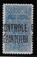 Algérie Colis Postaux N°21A (réf. Dallay) - Neuf * Avec Charnière - TB - Paketmarken