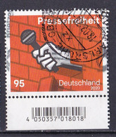 (3515) BRD 2020 O/used (Unterrand EAN) (A1-14) - Oblitérés