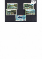 WALLIS FUTUNA 1975 1976 PA N° 67 68 69 70 71 Poste Aérienne - Used Stamps