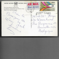 POSTCARD U.N. STAMP 1975 - Cartas & Documentos