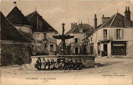 CPA AK COURSON - La Fontaine (357711) - Courson-les-Carrières