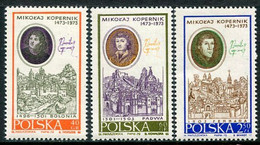 POLAND 1970 Copernicus Quincentenary II MNH / **.  Michel 2014-16 - Ongebruikt