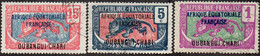 Oubangui Obl. N°  43 - 46 - 49 - Timbre Du Congo Surchargé - Used Stamps