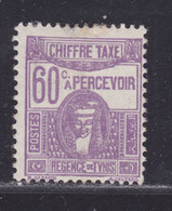 TUNISIE TAXE N°   44 * MLH Neuf Avec Charnière, B/TB - Timbres-taxe