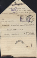 Guerre 40 Correspondance Prisonnier De Guerre Italien Cachet P.O.W. E.A.F. 356 Eldoret Censures Italie + Angleterre - Kenya & Oeganda