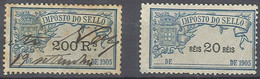 PORTUGAL;  1905 REVENUE IMPOSTO DE SELO USED FINE - Used Stamps