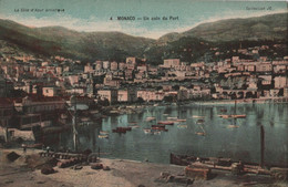 Carte Postale Ancienne /Un Coin Du  PORT / MONACO/ Vers1900-1930  CPDIV285 - Hafen