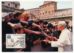 VATICAN - Carte Maximum - Jean Paul II - Vatican - 14/8/1980 - Cartes-Maximum (CM)