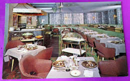 Manger Hotel Restaurant Interior Rochester NY Postcard - Rochester