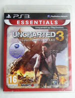 JEU PLAYSTATION PS3 UNCHARTED 3 L'ILLUSION DE DRAKE  AVEC BOITIER ET LIVRET - PS3