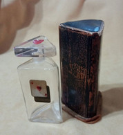 Antique Perfume Bottle Bertelli "Ace In The Heart" - Miniatures (avec Boite)
