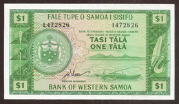 SAMOA Western. 1 Tala (1967). Pick 16d. UNC. - Samoa