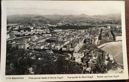 Cpsm, écrite, San Sebastián. Vista Parcial Desde El Monte Urgull, éd Manipol Rtro 142205, Guipúzcoa Espagne - Guipúzcoa (San Sebastián)